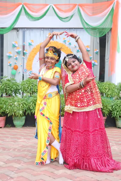 JANMASHTAMI CULTURAL DANCE at Jupiter Public School
